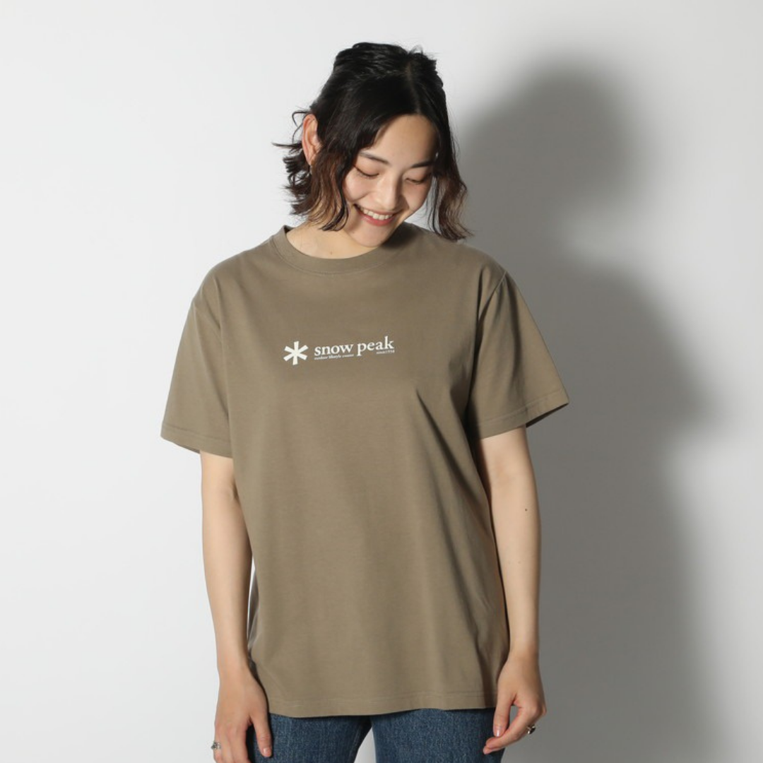 Snow Peak Soft Cotton Logo T-Shirt