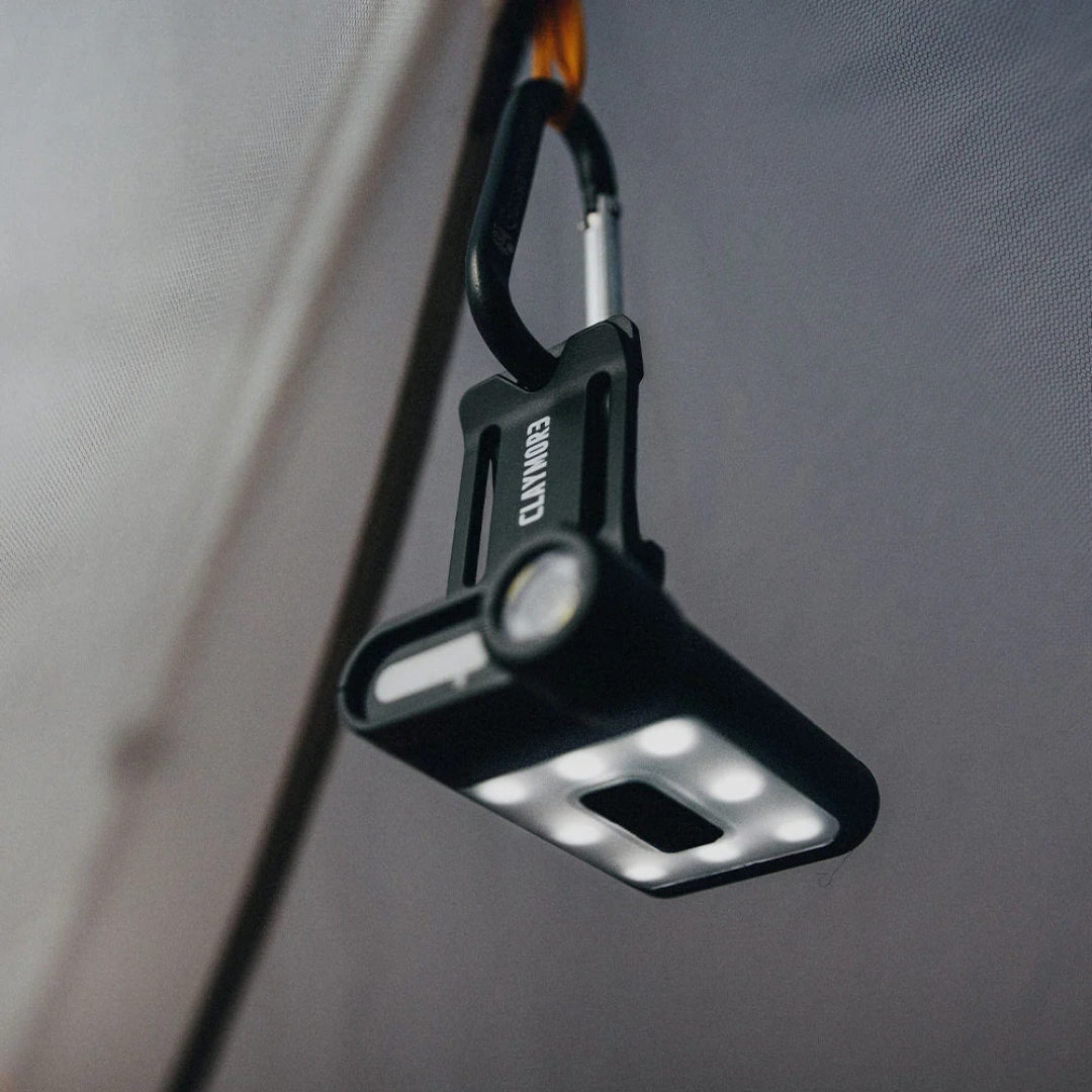 Claymore Capon 65A+ LED Lantern Rechargeable Cap Light - Black