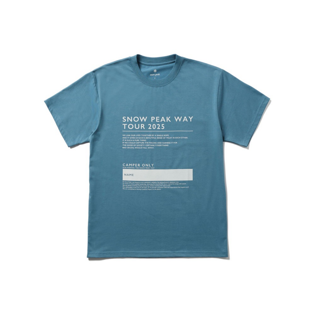 Snow Peak SPW Tour 2025 T-Shirt
