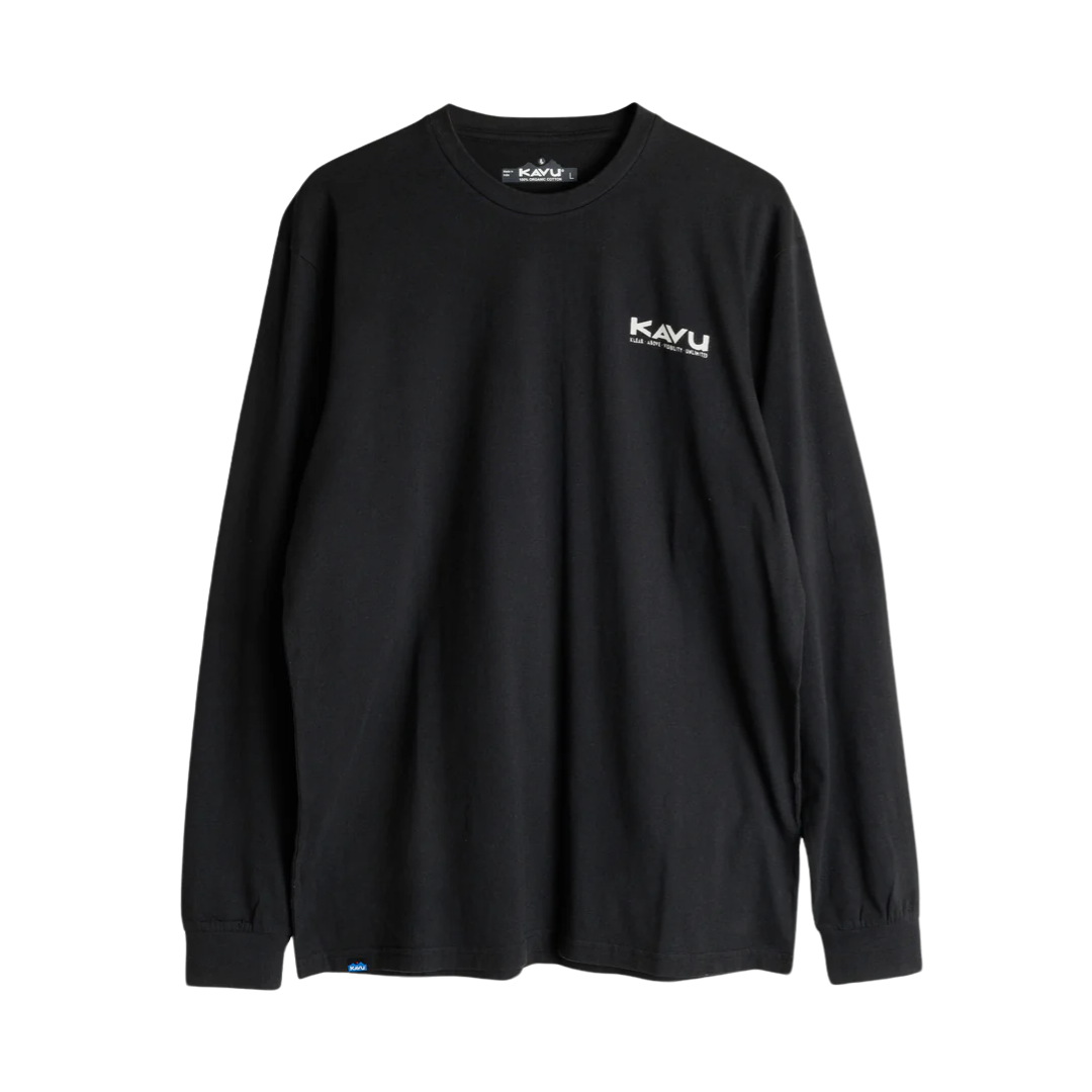 Kavu LS Etch Art Long Sleeve Shirt - Black