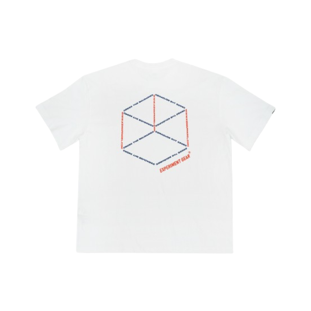 KZM Cube Gear Short Sleeved T-Shirt White