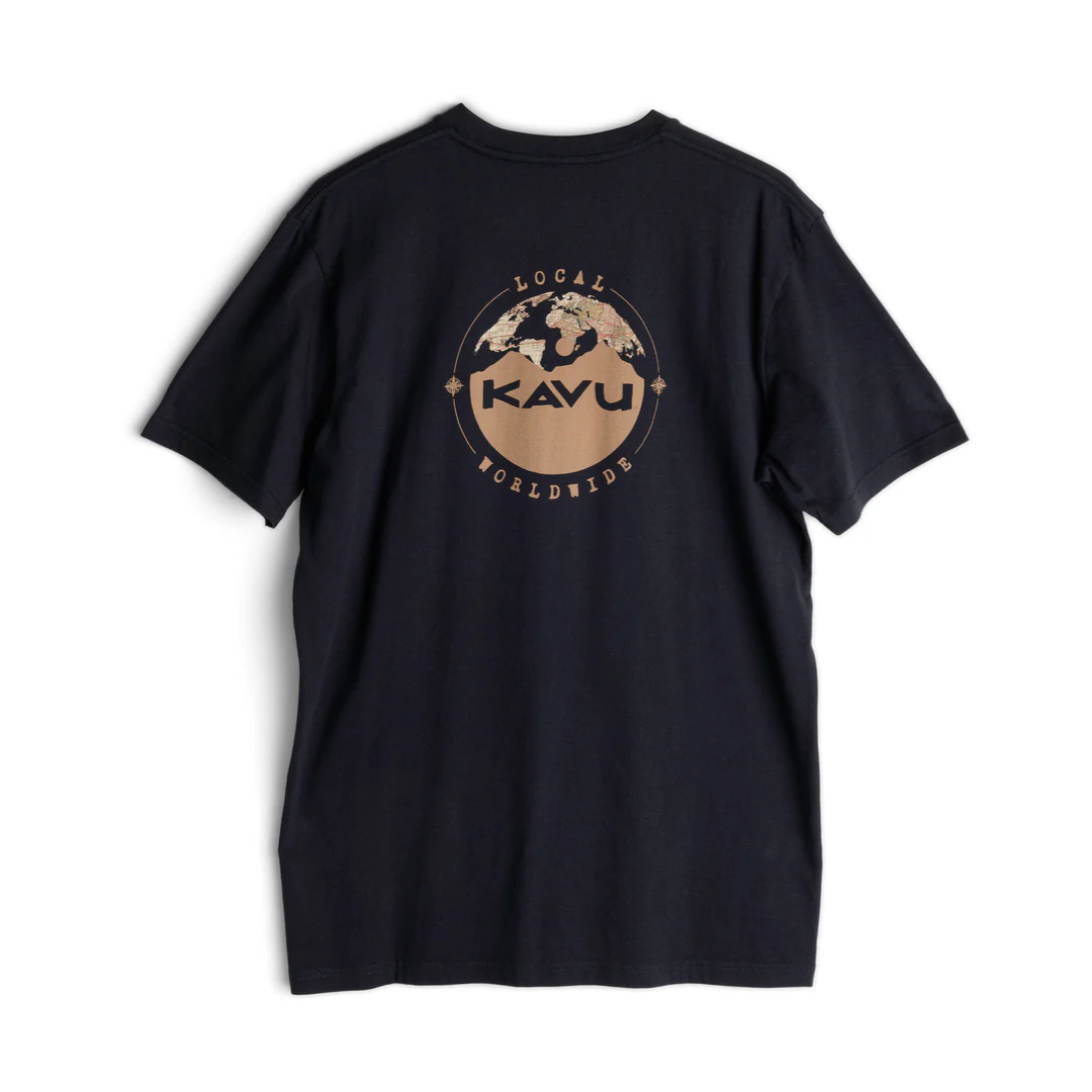 Kavu Globalize Tshirt - Black