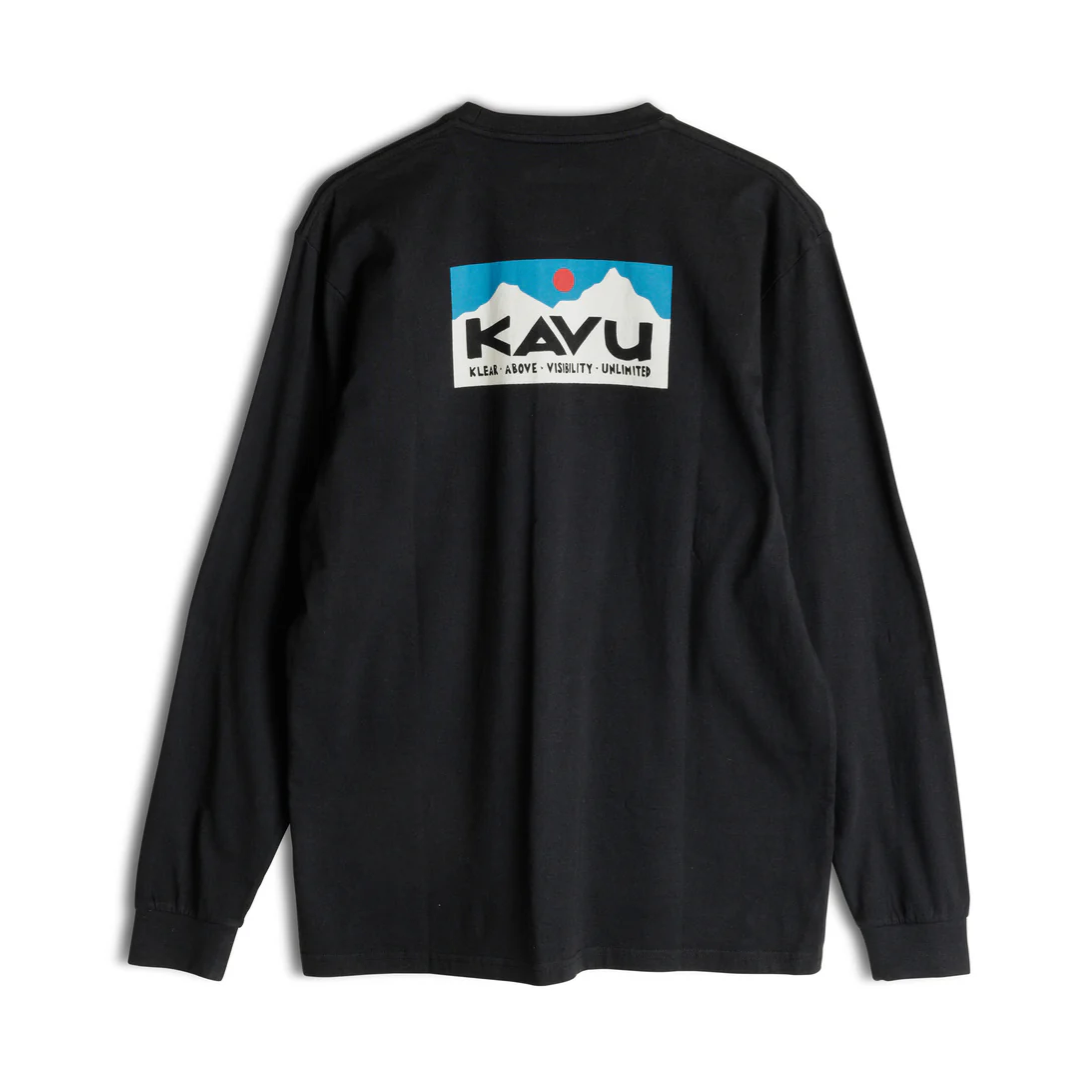 Kavu LS Etch Art Long Sleeve Shirt - Black