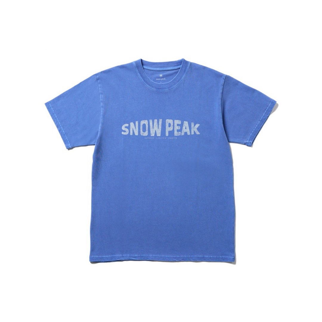 Snow Peak Recycled Cotton Dyed T-Shirt