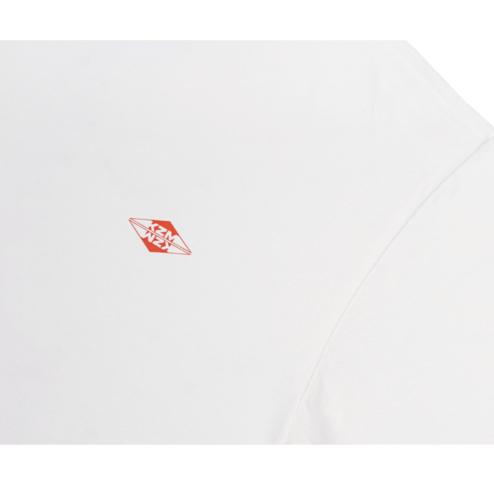 KZM Cube Gear Short Sleeved T-Shirt White