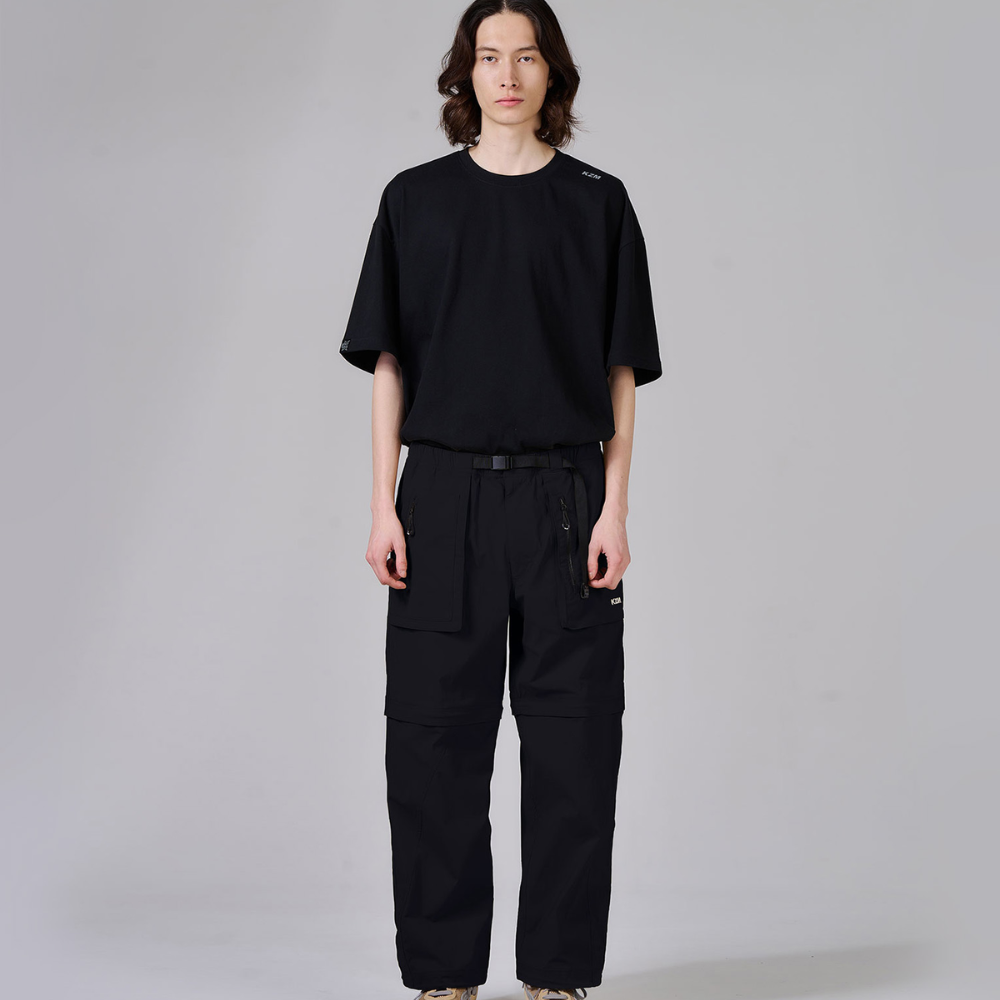 KZM Belted Two-Way Pants