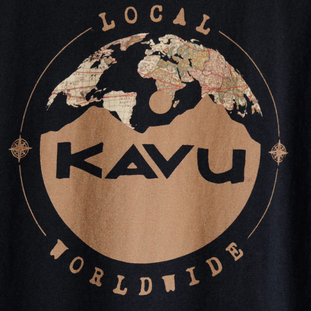 Kavu Globalize Tshirt - Black