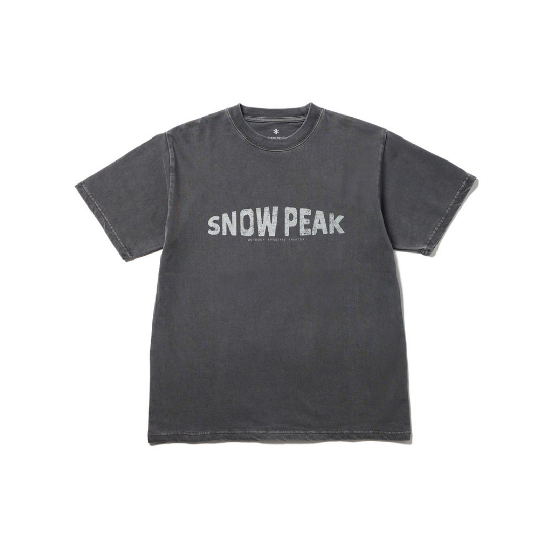 Snow Peak Recycled Cotton Dyed T-Shirt