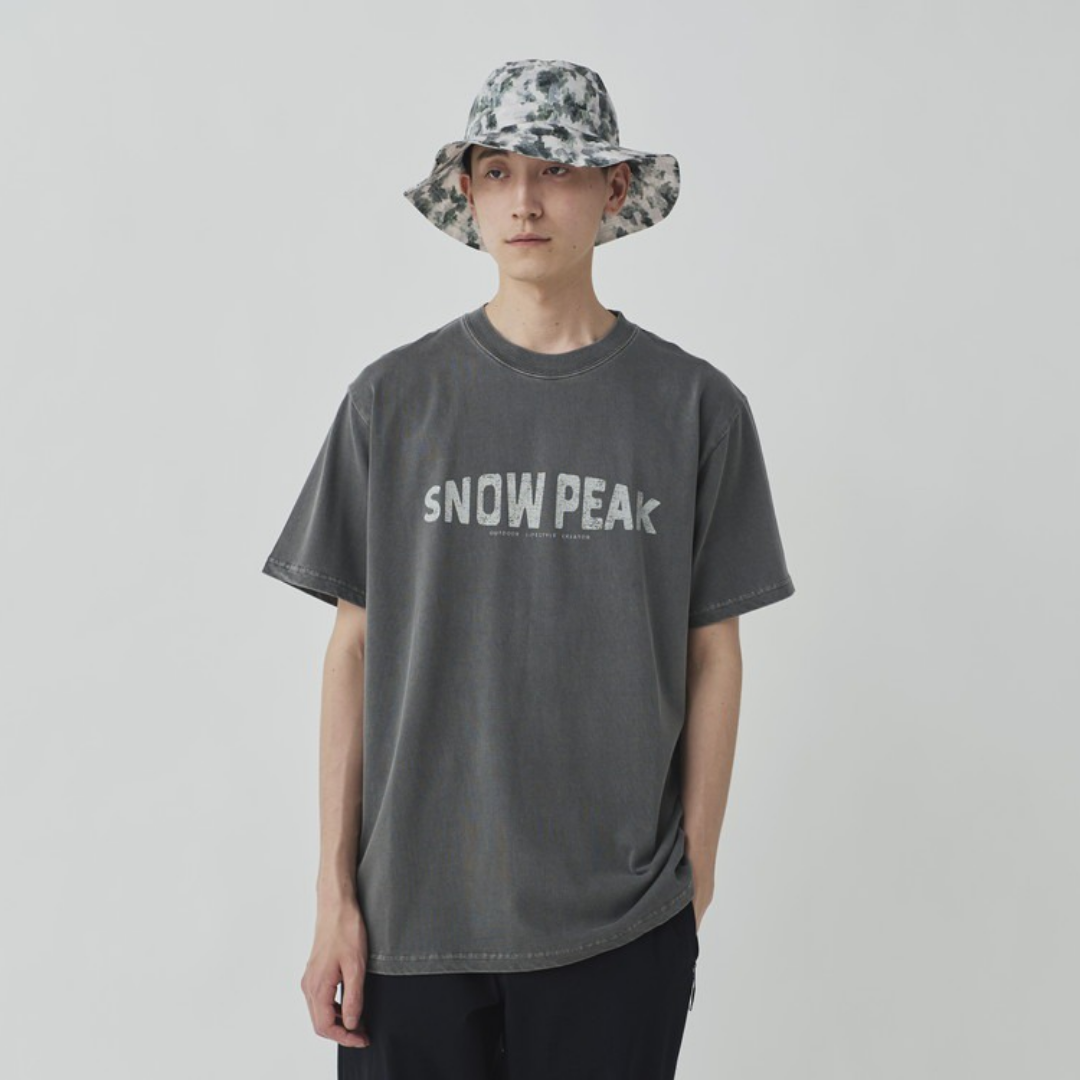 Snow Peak Recycled Cotton Dyed T-Shirt