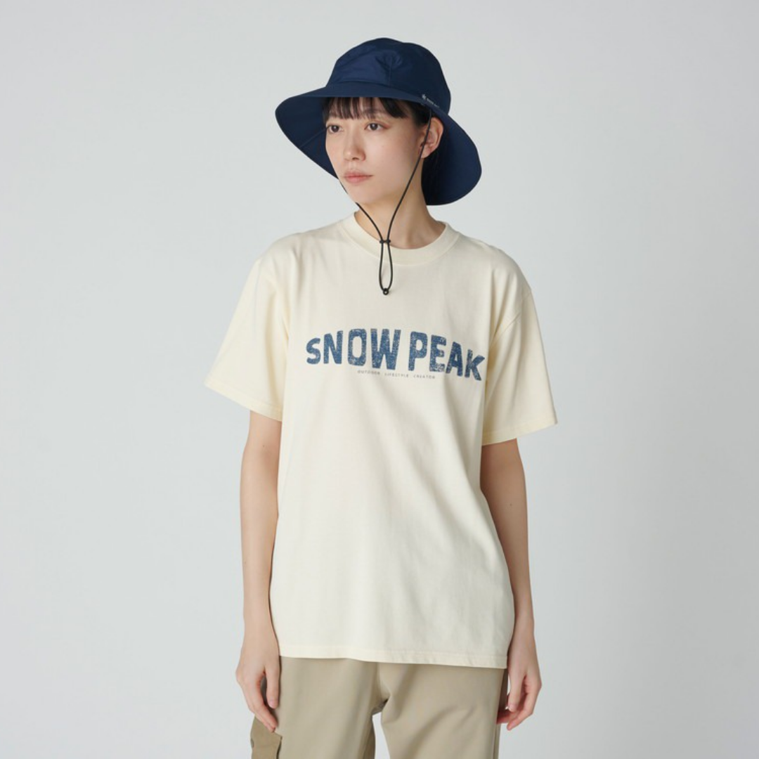 Snow Peak Recycled Cotton Dyed T-Shirt
