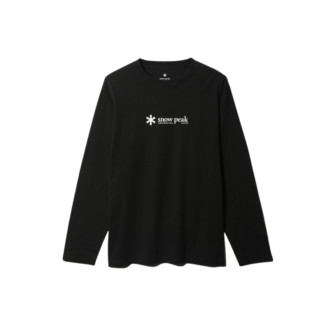 Snow Peak Soft Cotton Logo Long Sleeve