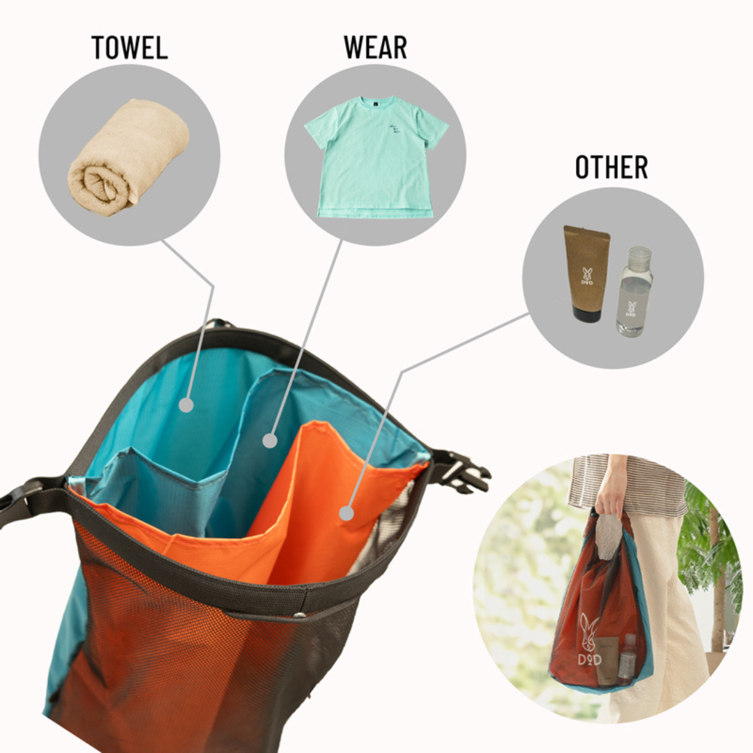 DoD Mitsu Wakebukuro 16L Nylon Stuff Bag