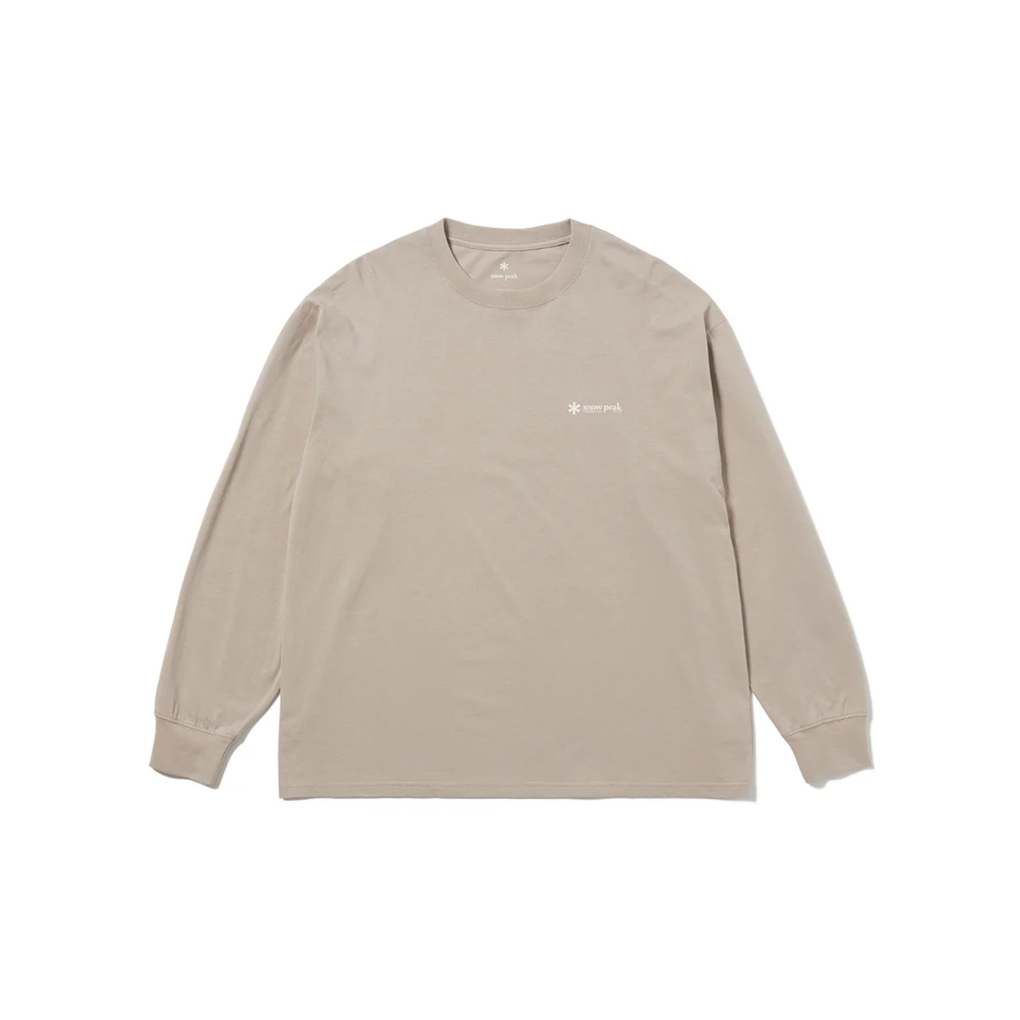 Snow Peak Soft Cotton Relaxed Long Sleeve T-Shirt