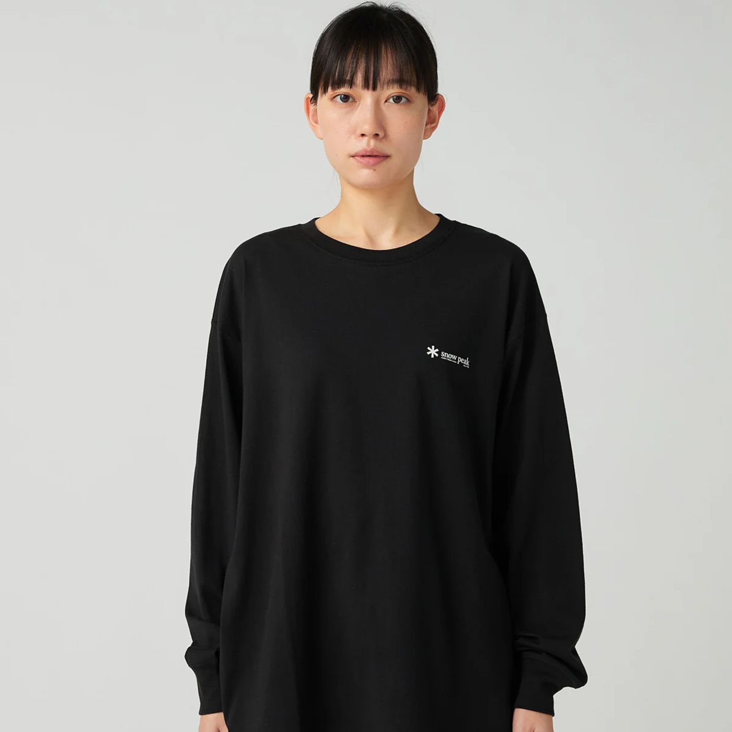 Snow Peak Soft Cotton Relaxed Long Sleeve T-Shirt