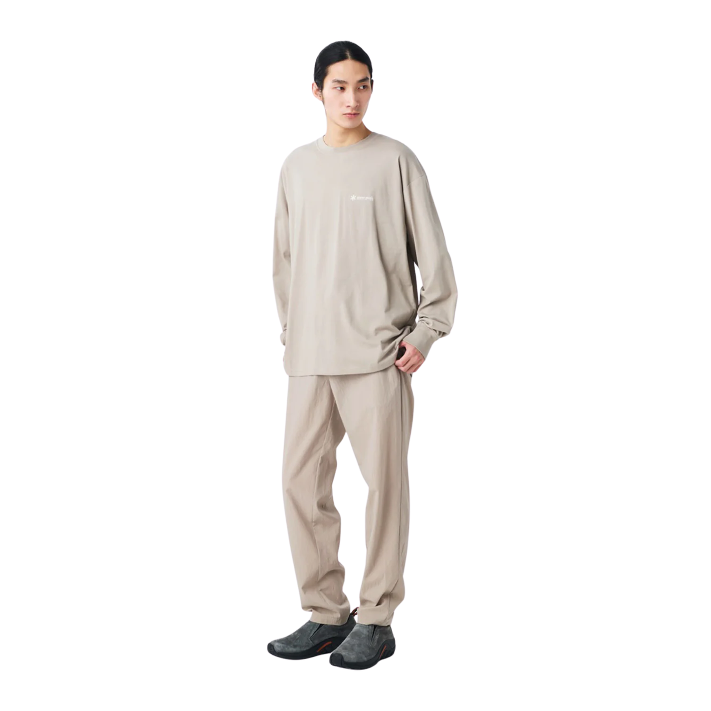Snow Peak Soft Cotton Relaxed Long Sleeve T-Shirt