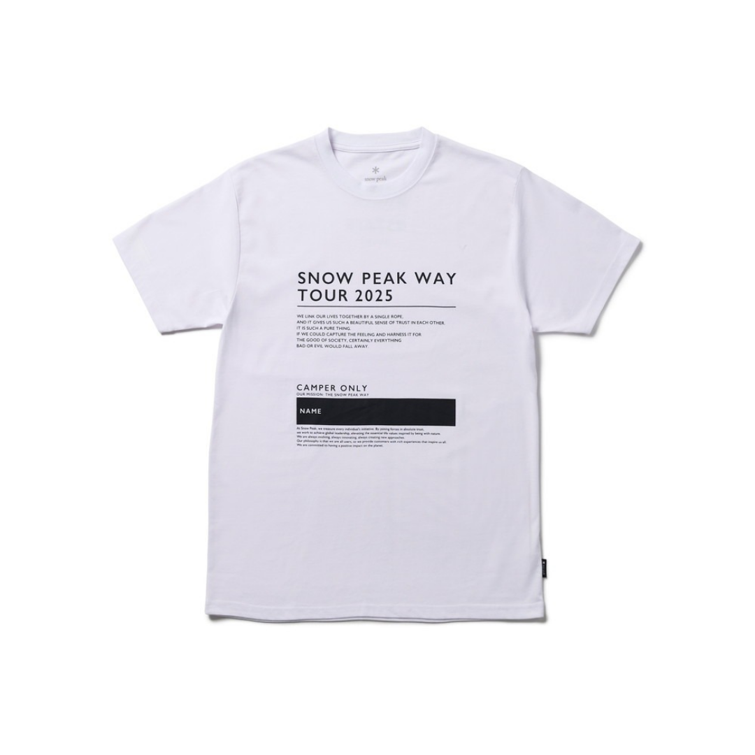 Snow Peak SPW Tour 2025 T-Shirt