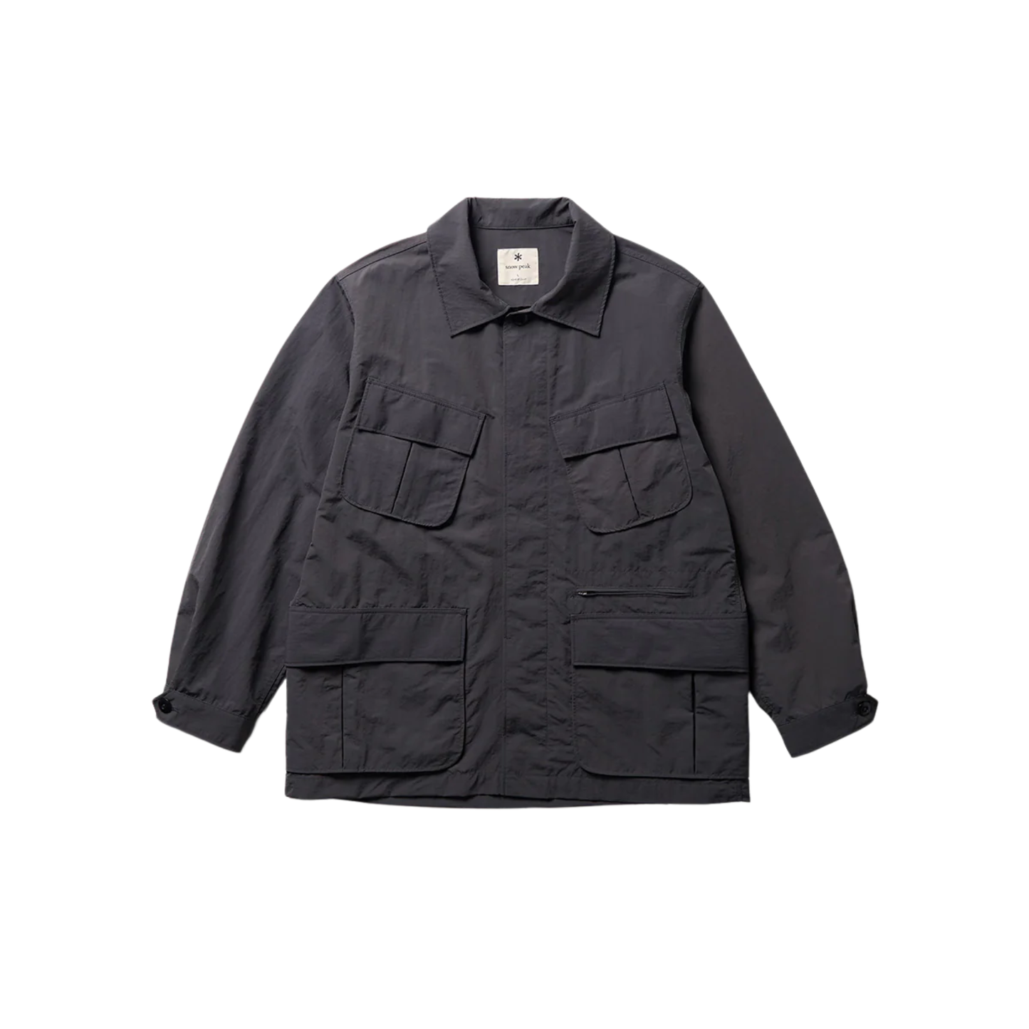 Snow Peak Nylon Washer Jacket - Charcoal