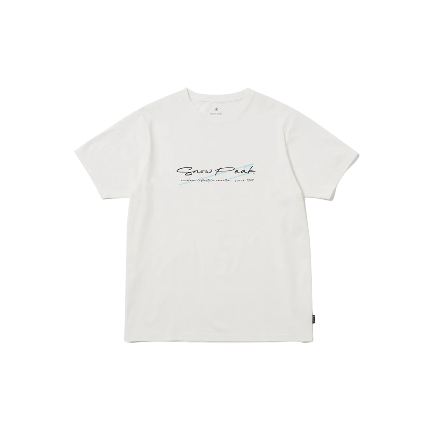 Snow Peak Typography Dry T-Shirt
