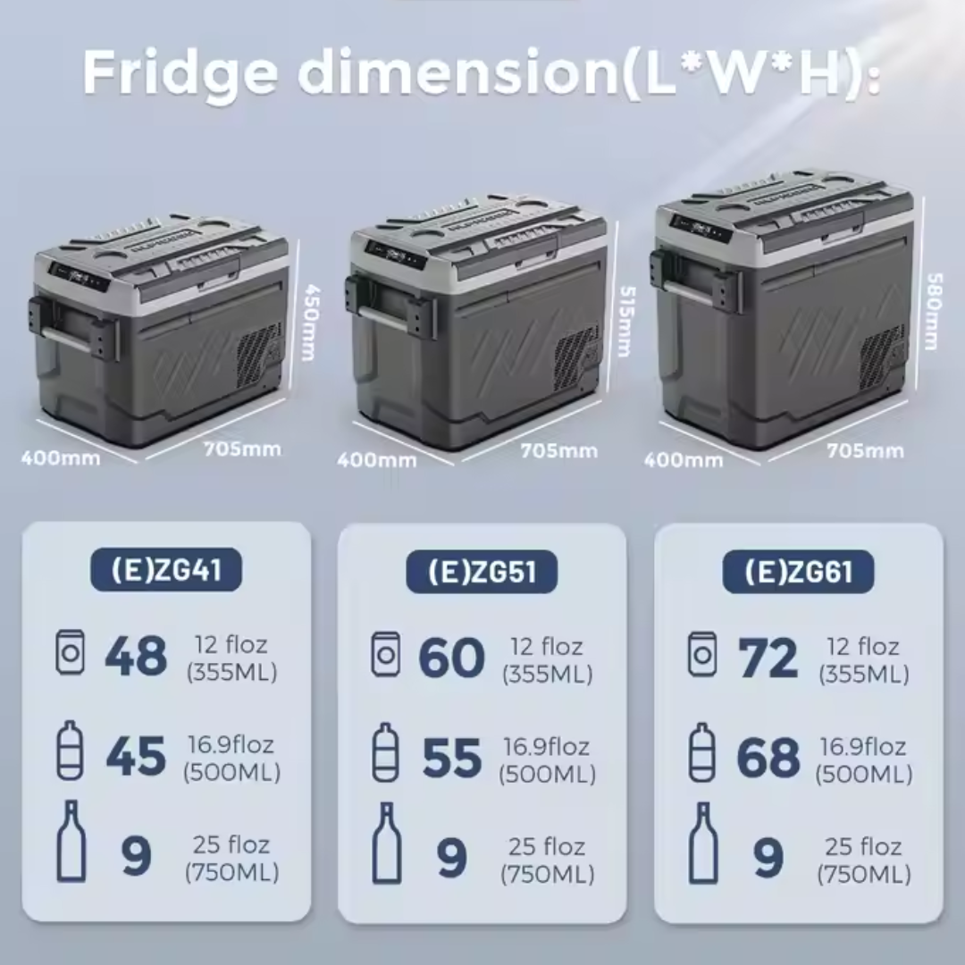 Kemsite DC Compressor Refrigeration - 40L