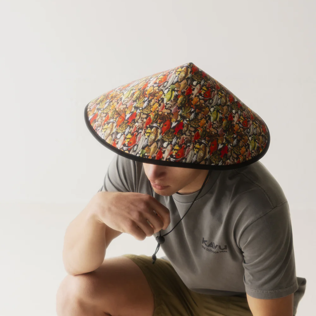 Kavu Salmon Tshirt - Moonless Night