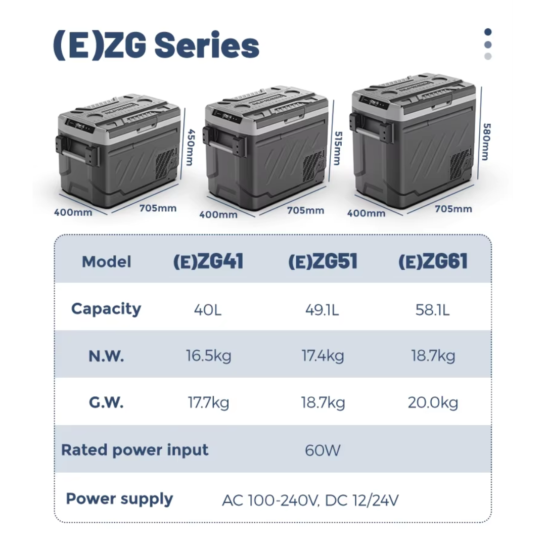 Kemsite DC Compressor Refrigeration - 40L