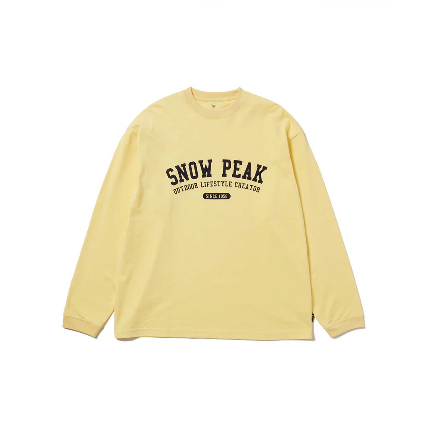 Snow Peak Varsity Logo Long Sleeve T-Shirt