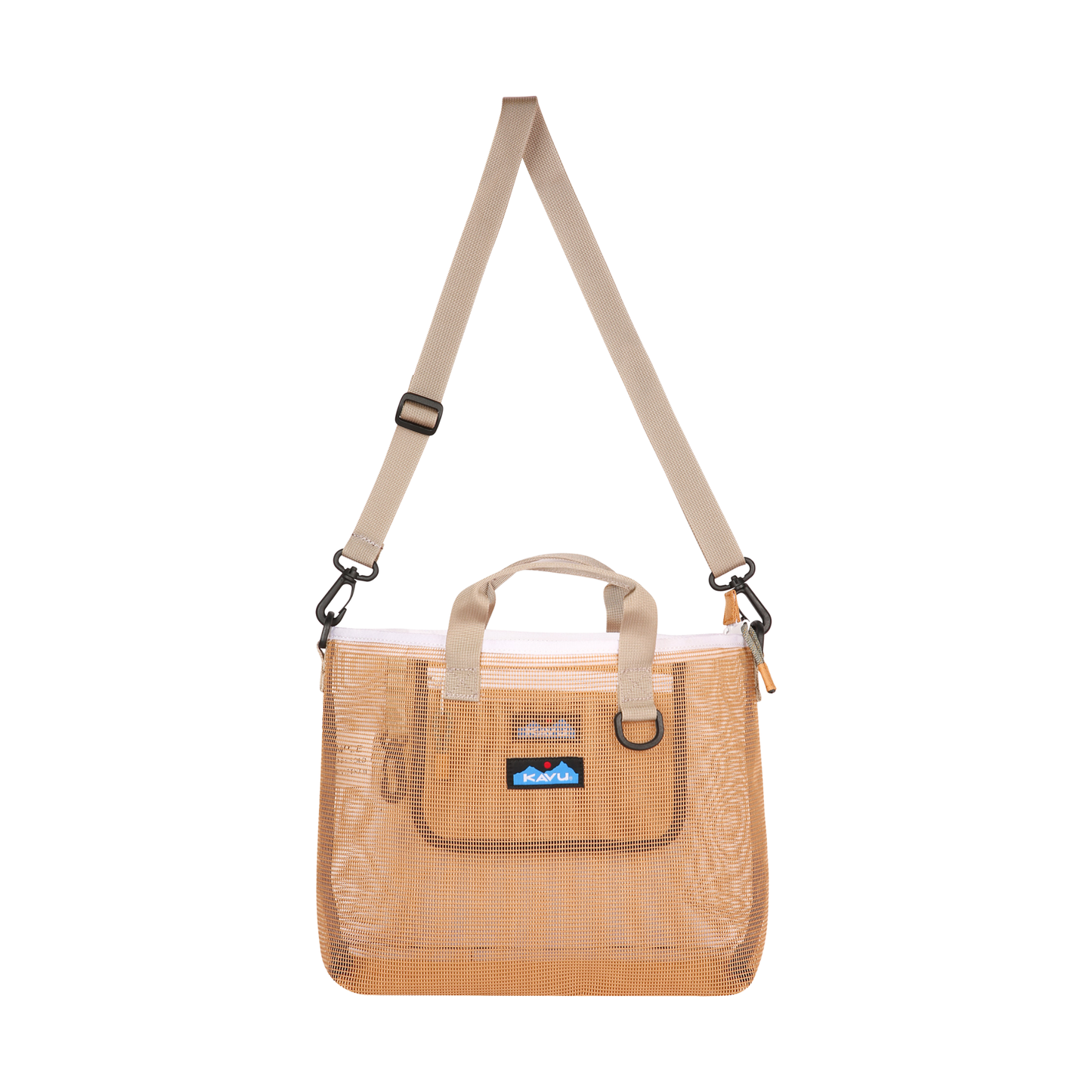 Kavu See Ya There Mesh Crossbody Tote Bag