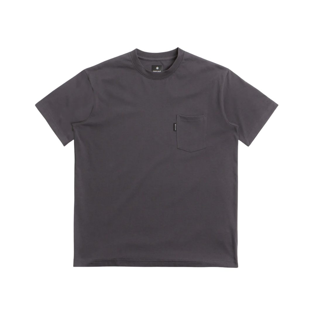 Snow Peak New Standard Pocket T-shirt - Charcoal