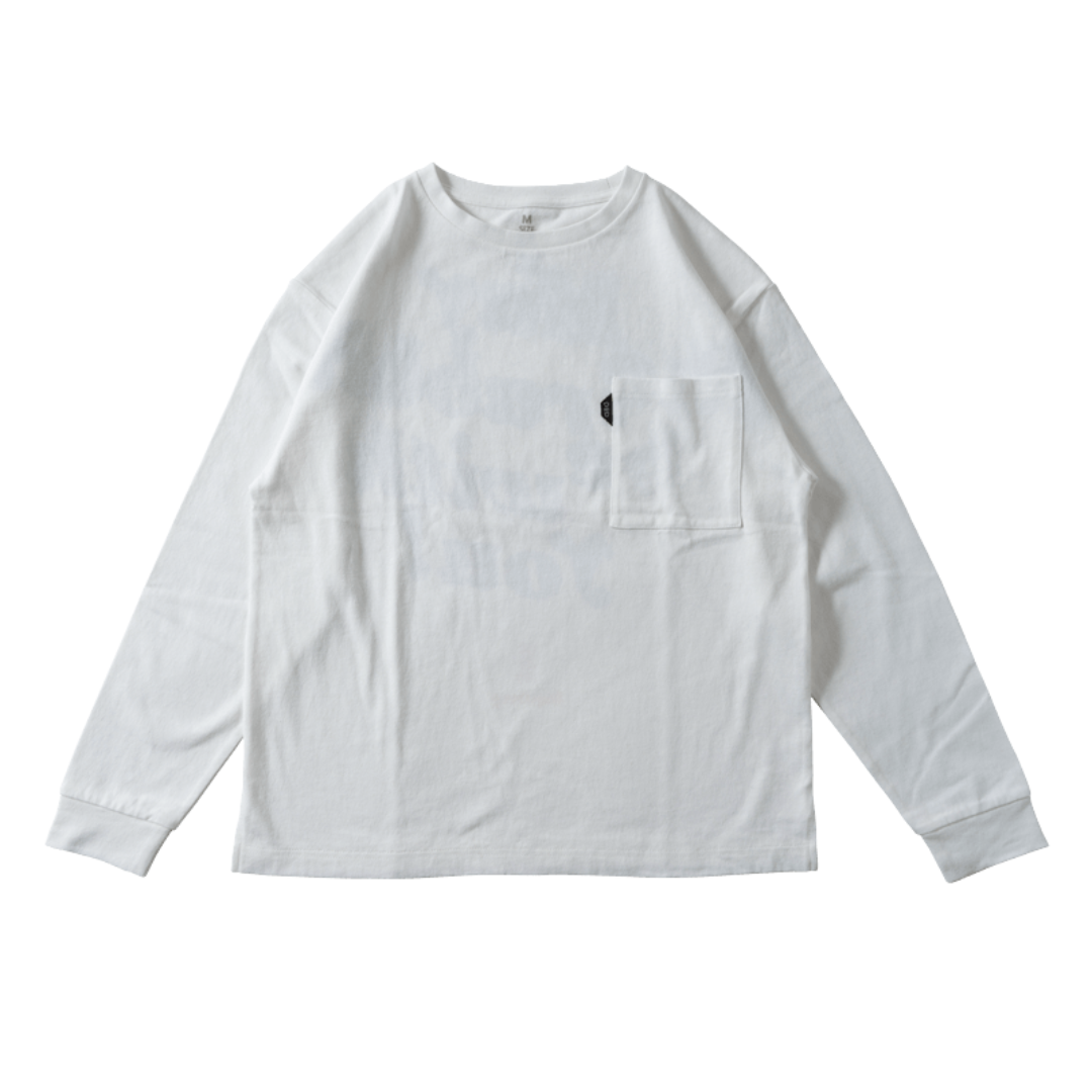 DoD Usagi Cotton Long Sleeve T-Shirt in White
