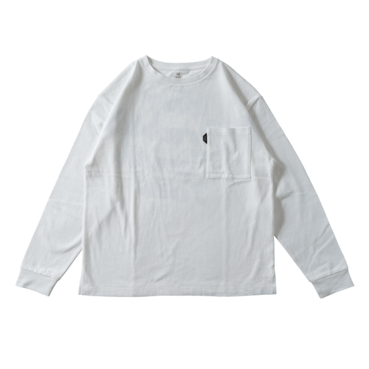 DoD Usagi Cotton Long Sleeve T-Shirt in White