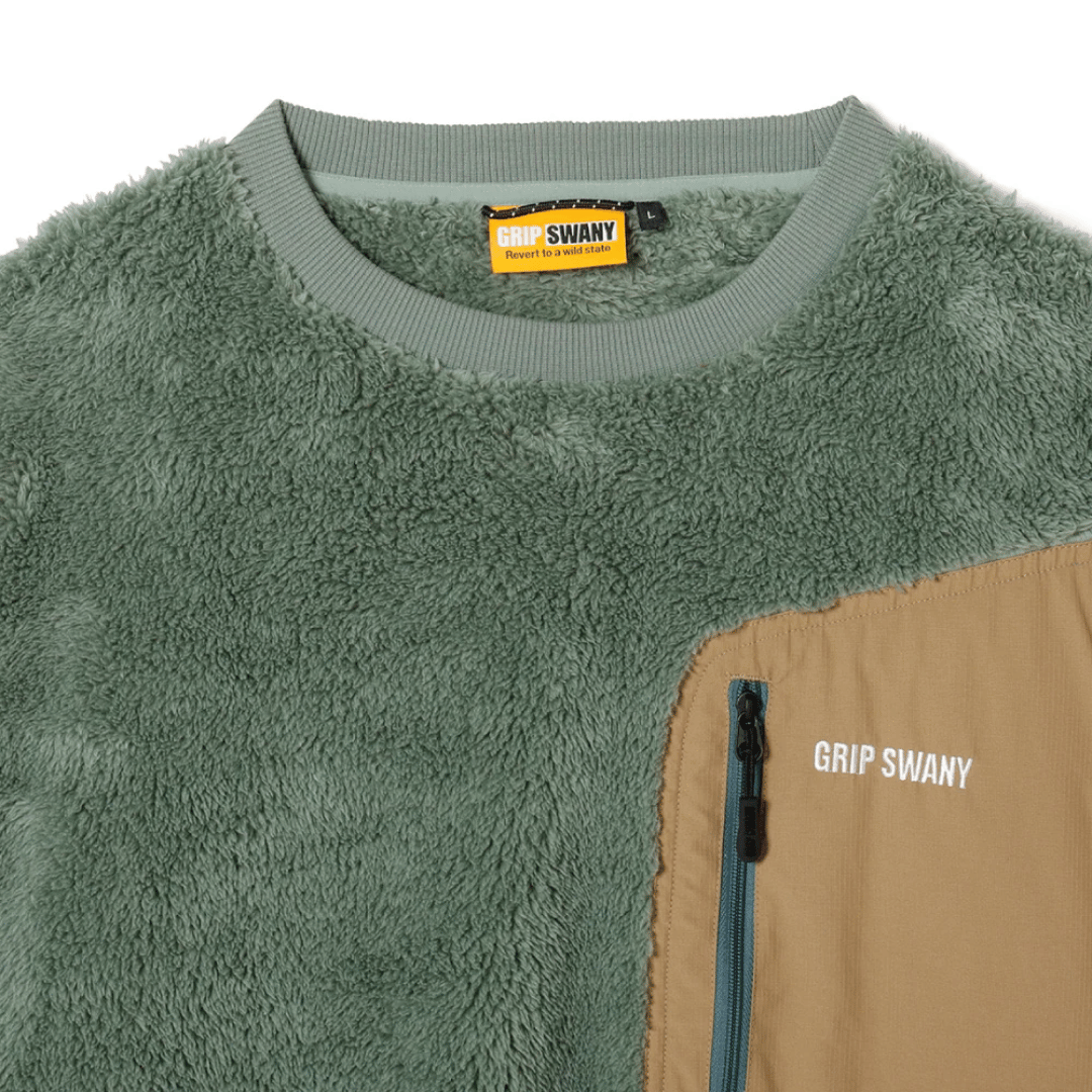 Grip Swany Gear Fleece Crew Neck - Camel