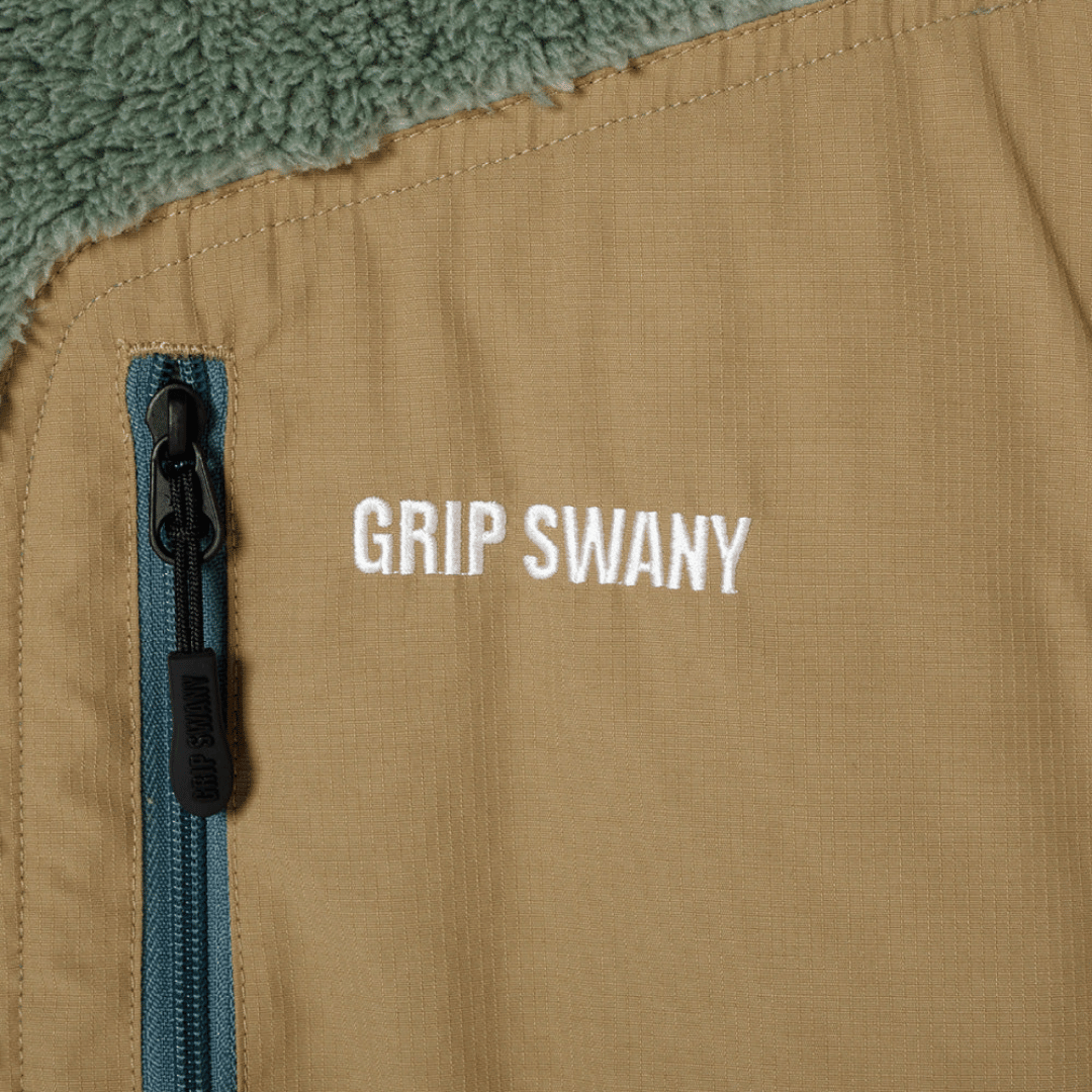 Grip Swany Gear Fleece Crew Neck - Camel