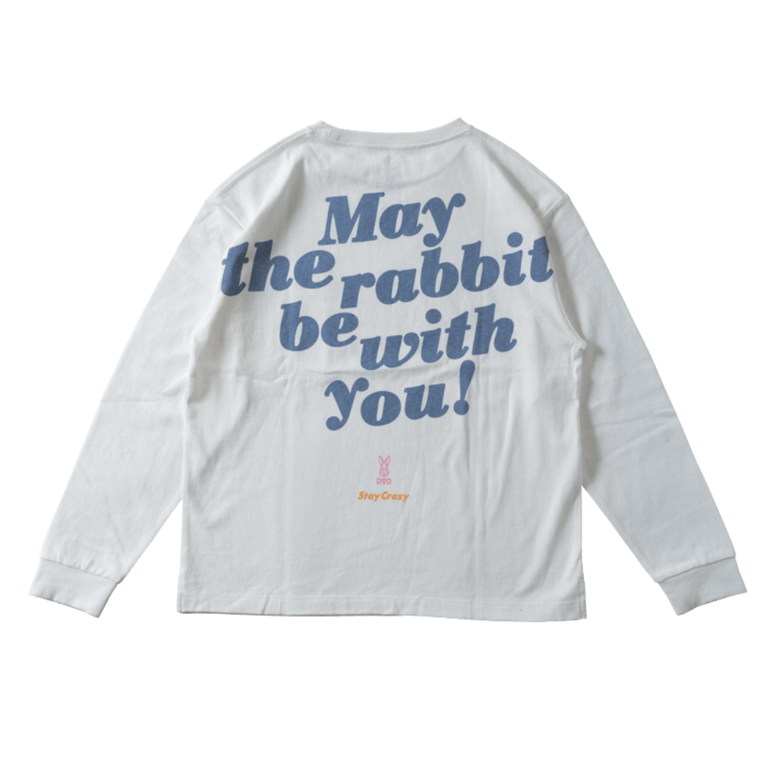 DoD Usagi Cotton Long Sleeve T-Shirt in White