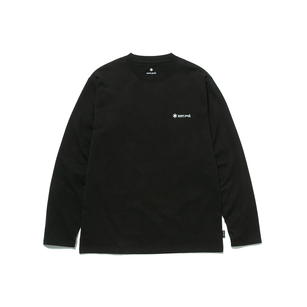 Snow Peak Onepoint Logo Long Sleeve T-Shirt