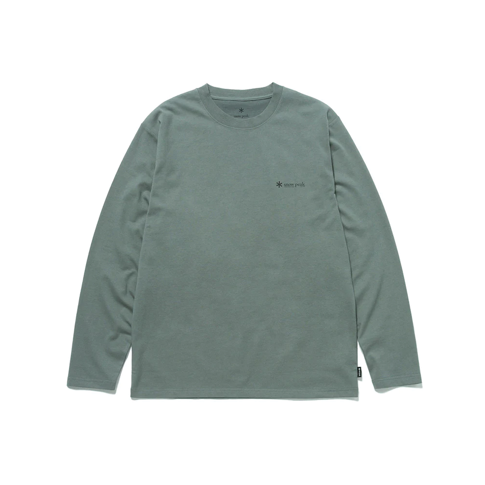 Snow Peak Onepoint Logo Long Sleeve T-Shirt