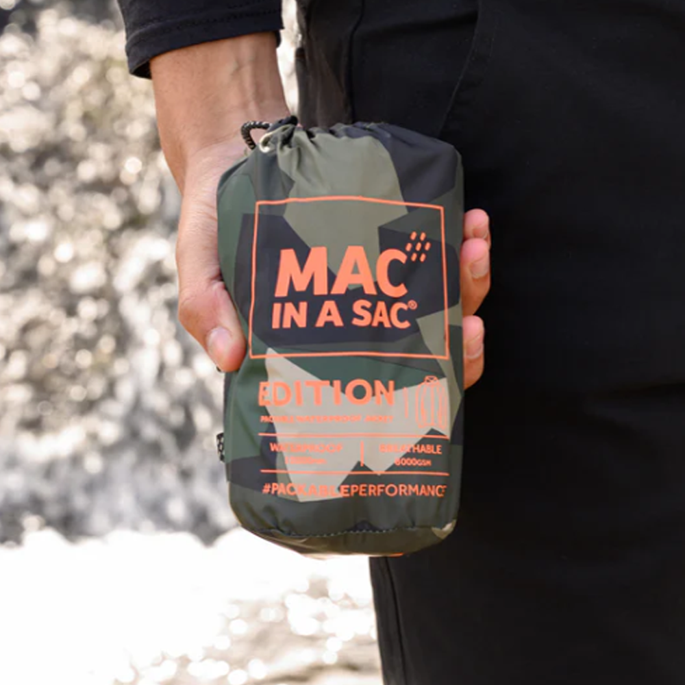 Mac In A Sac Origin II Editions Jacket Unisex 10000mm - Green Camo