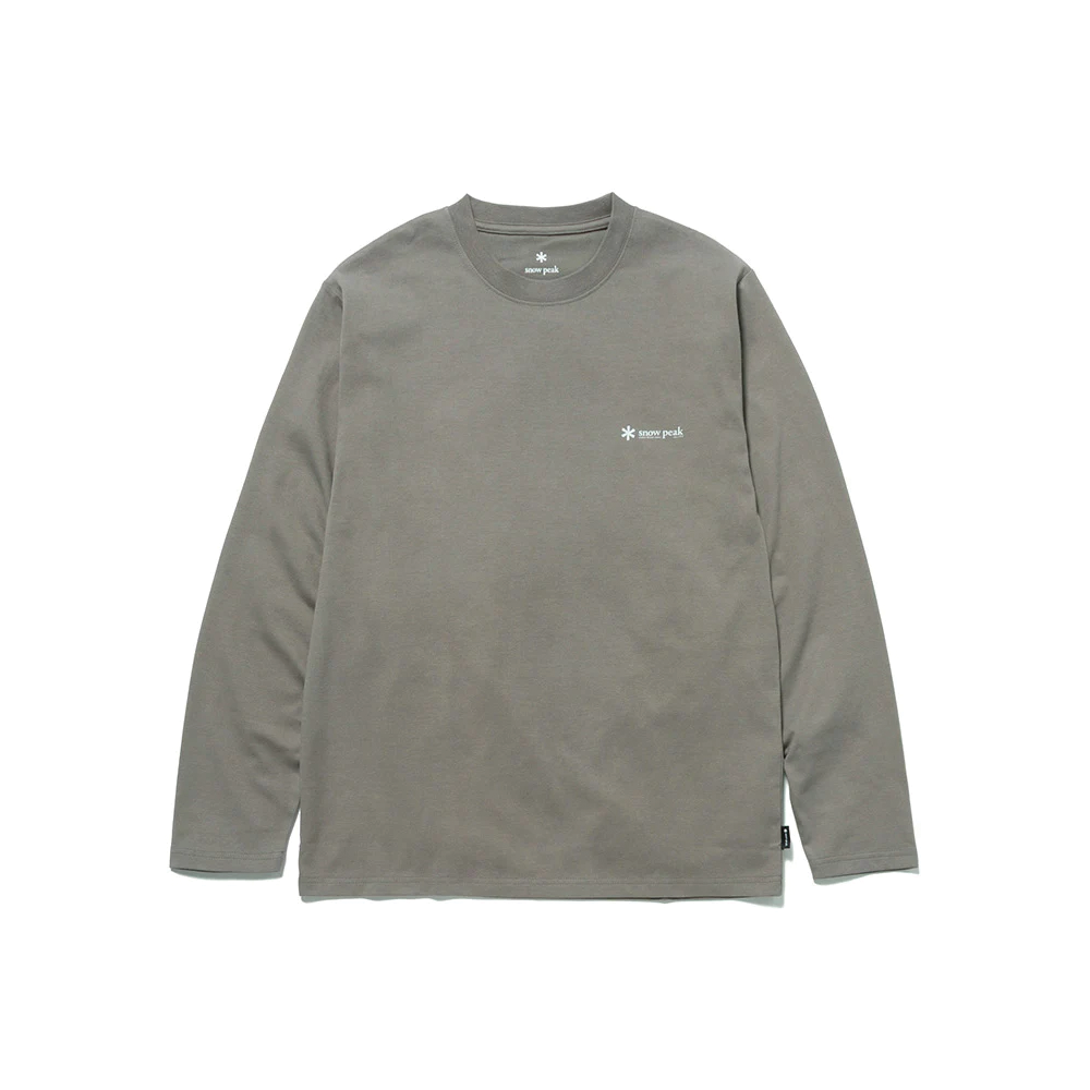 Snow Peak Onepoint Logo Long Sleeve T-Shirt