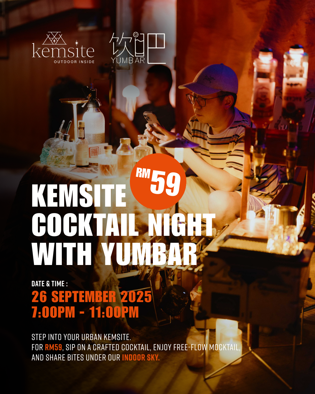 Kemsite Cocktail Night with Yumbar