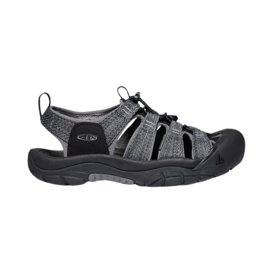 Keen Men's Newport H2 Sandal - Black/ Steel Grey