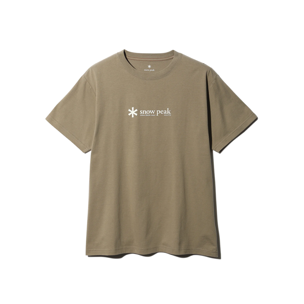 Snow Peak Soft Cotton Logo Short Sleeve T-Shirt