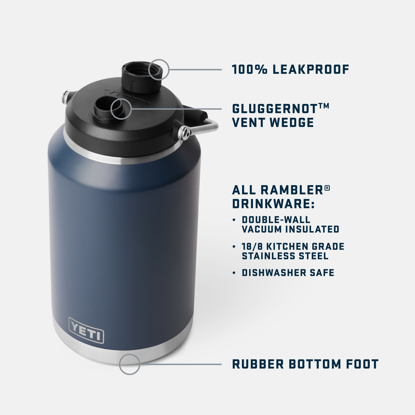 YETI Rambler® One Gallon Jug