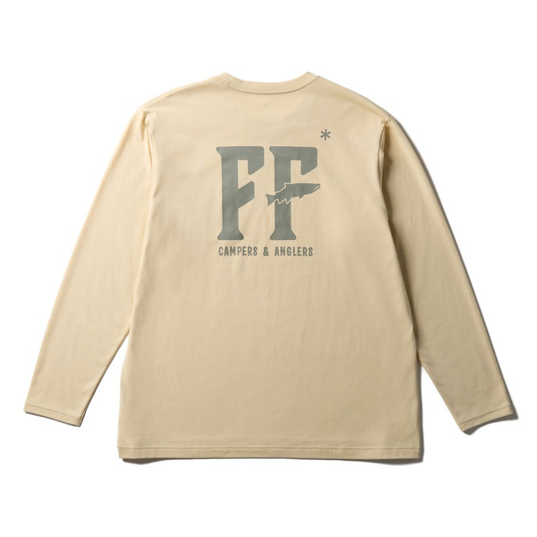 Snow Peak TROUT Pocket Graphic Long Sleeve T-Shirt