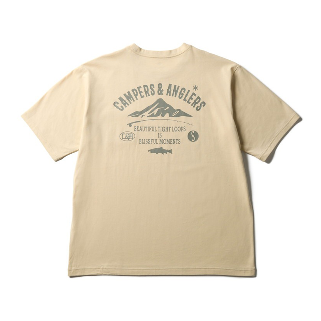 Snow Peak C&A Graphic Pocket Short Sleeve T-Shirt