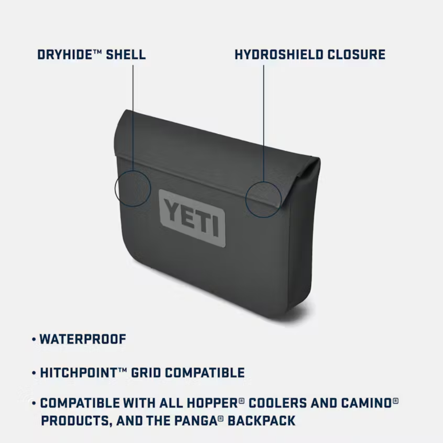YETI SideKick Dry® 3L Waterproof Gear Case