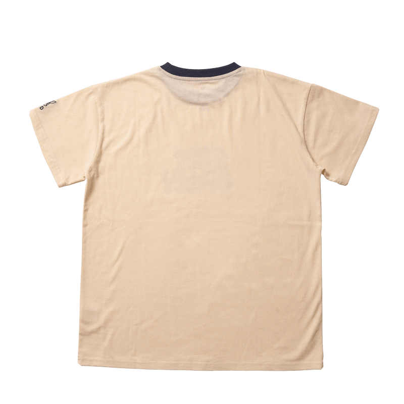 DoD Rin Rin Ringer T-Shirt in Ivory