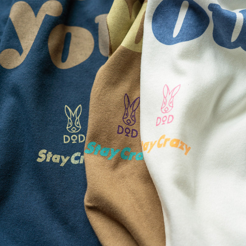 DoD Usagi Cotton Long Sleeve T-Shirt in White