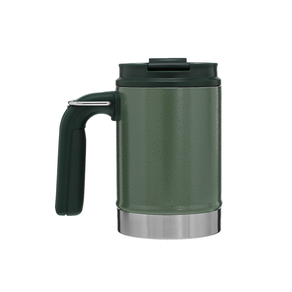 Stanley Classic Vacuum Steel Camp Mug 16oz Hammertone Green