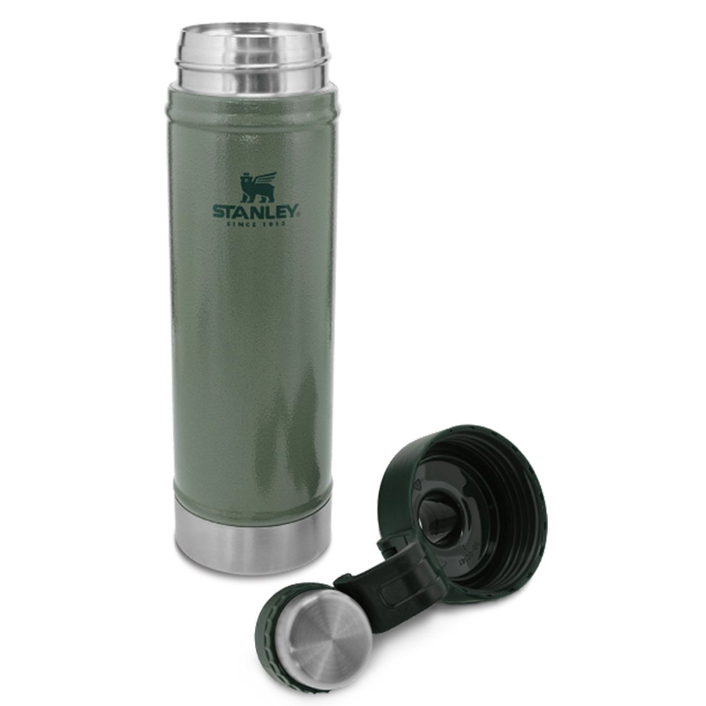 Stanley Classic Vaccum Water Bottle 20oz Hammertone Green