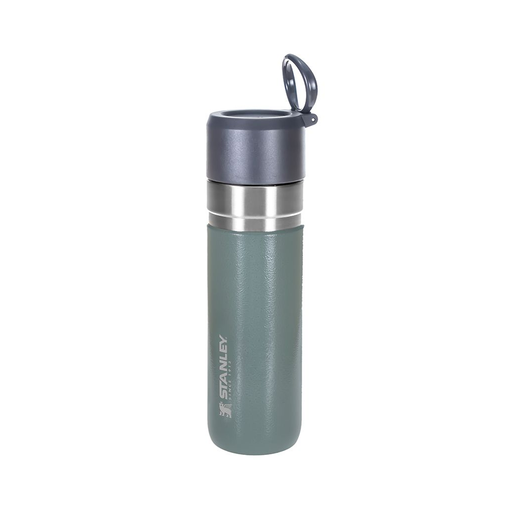 Stanley Go Slim Bottle 16oz - Hammertone Green