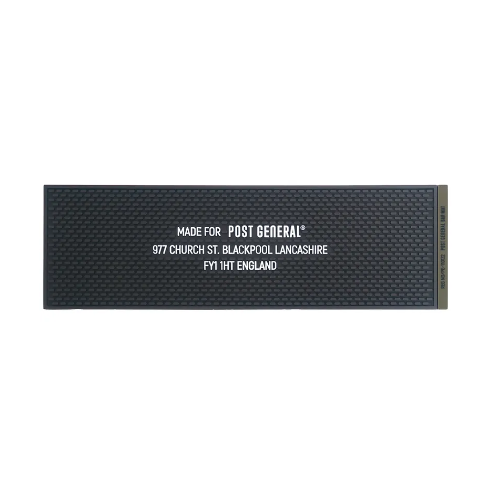 Post General Rubber Bar Mat Long